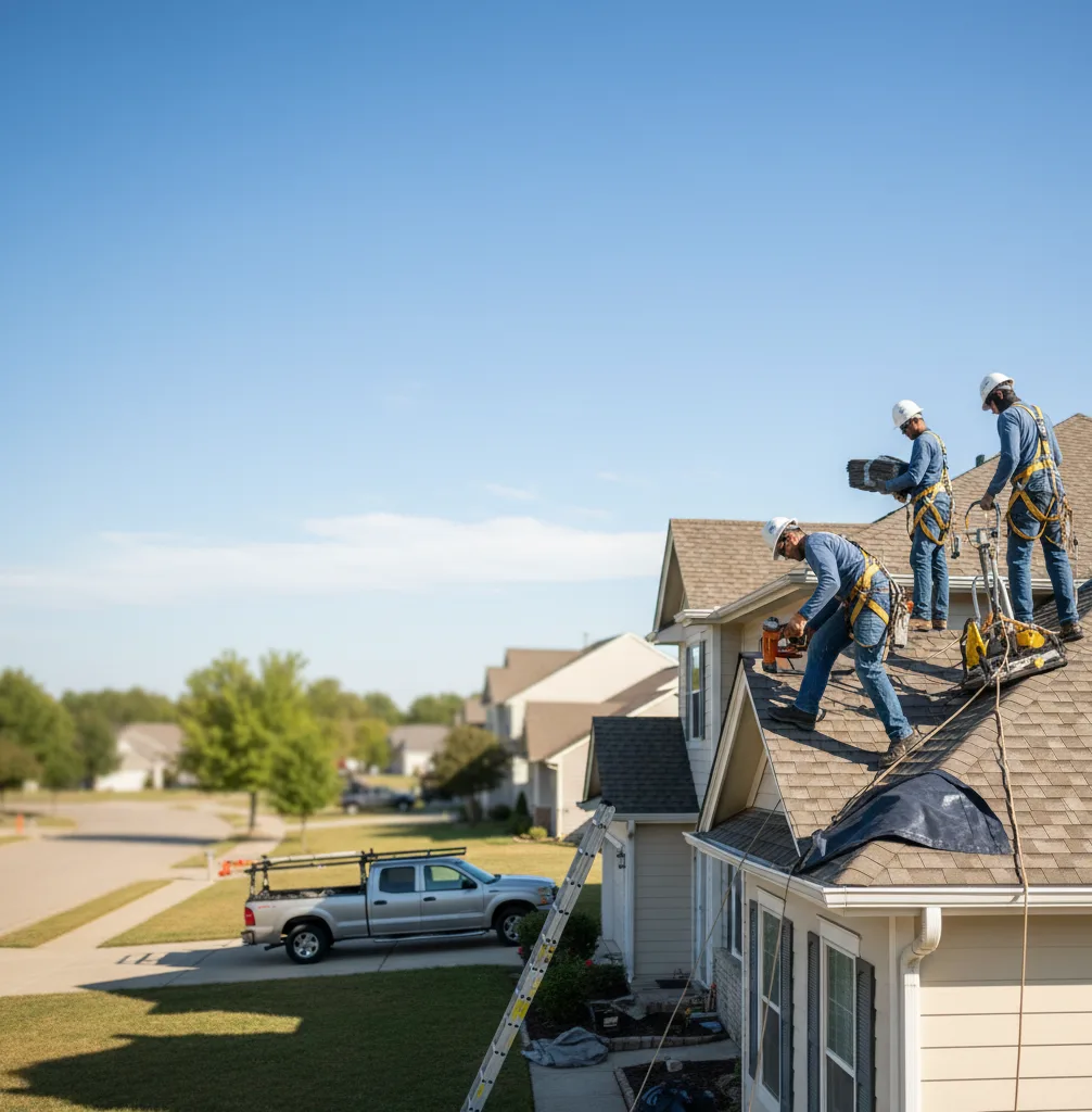 Roof Repair in Parksville